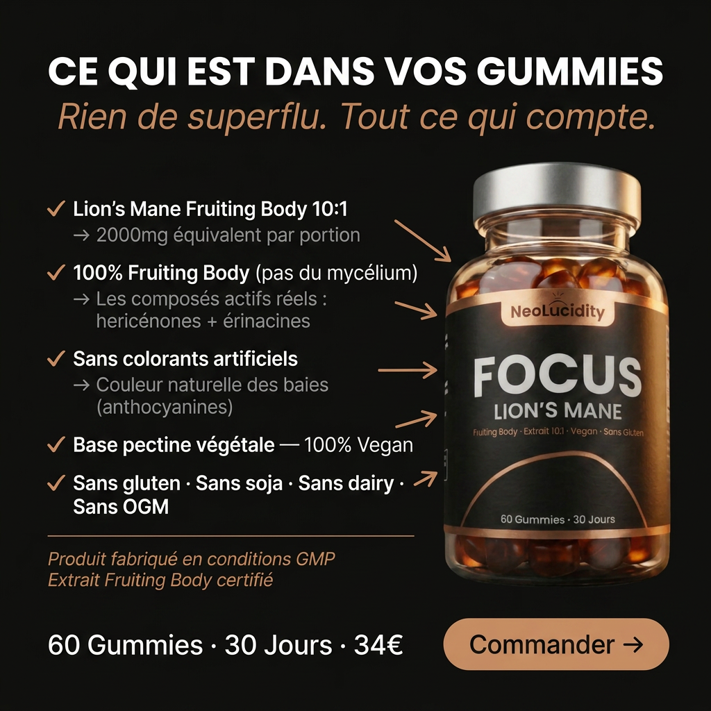 FOCUS : Lion's Mane Gummies
